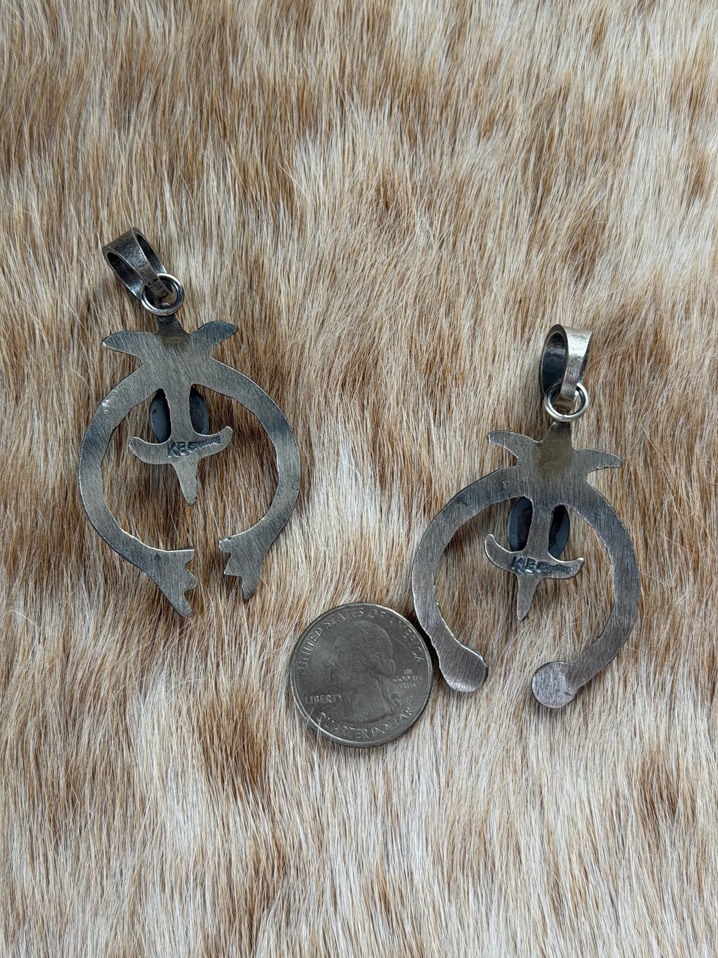 Golden Hills Turquoise Naja Pendant