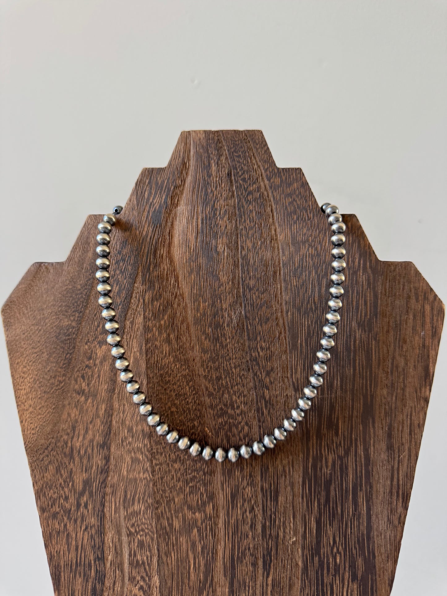 5mm Sterling Pearl Necklace