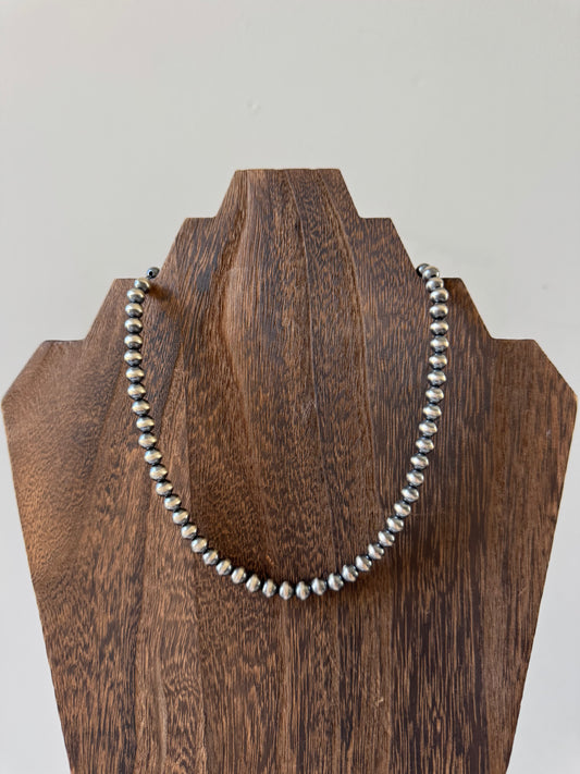 5mm Sterling Pearl Necklace