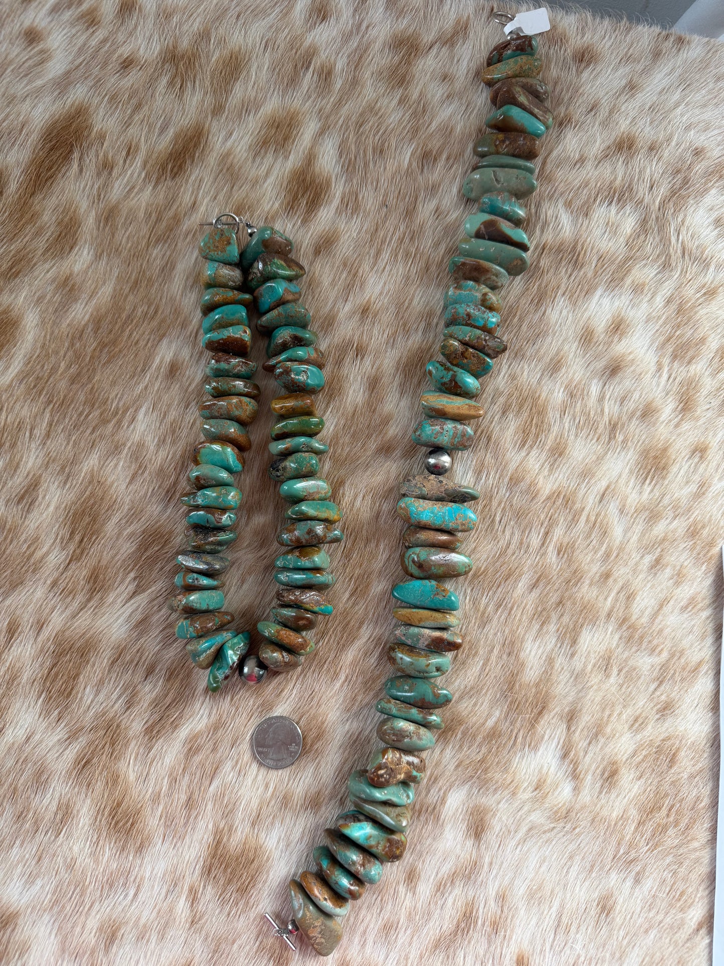 20" Chunky Turquoise Statement Necklace