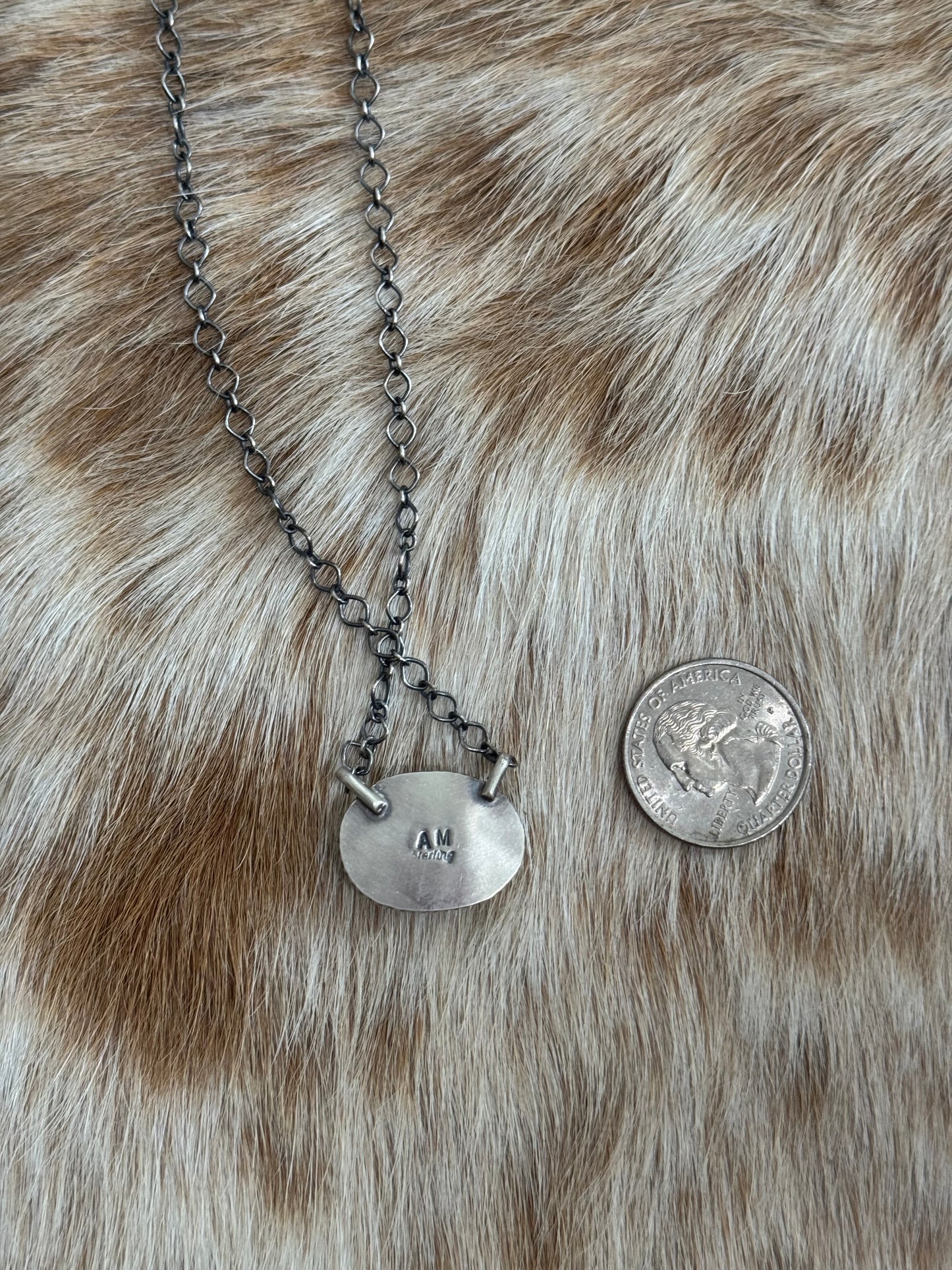 Sonoran Gold Turquoise Bar Necklace