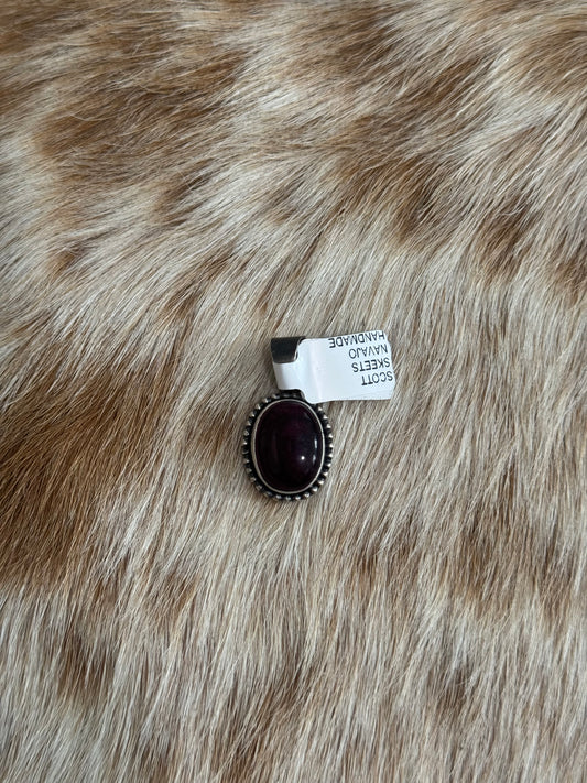 Purple Spiny Pendant