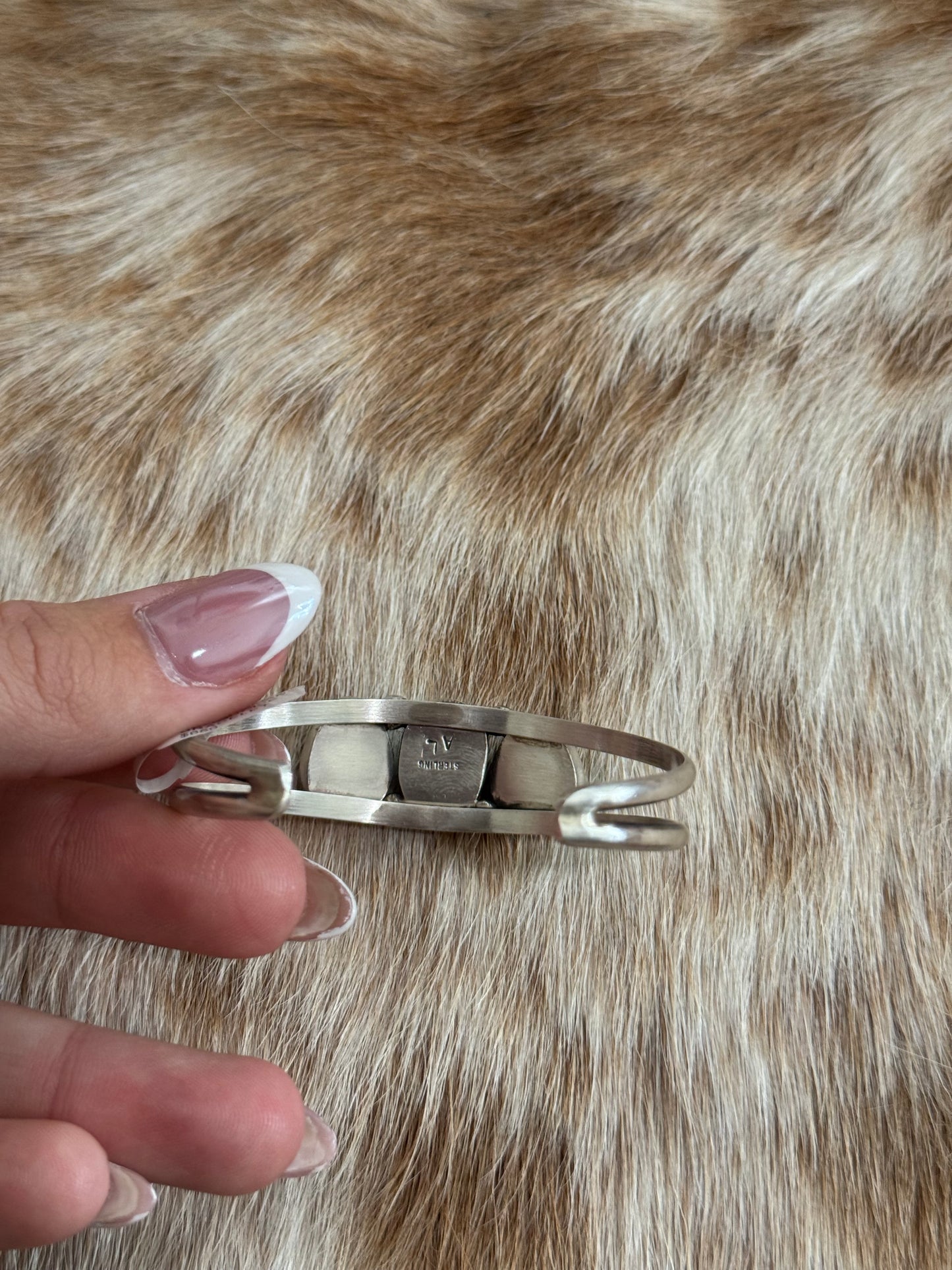 Kingman Turquoise Cluster Cuff