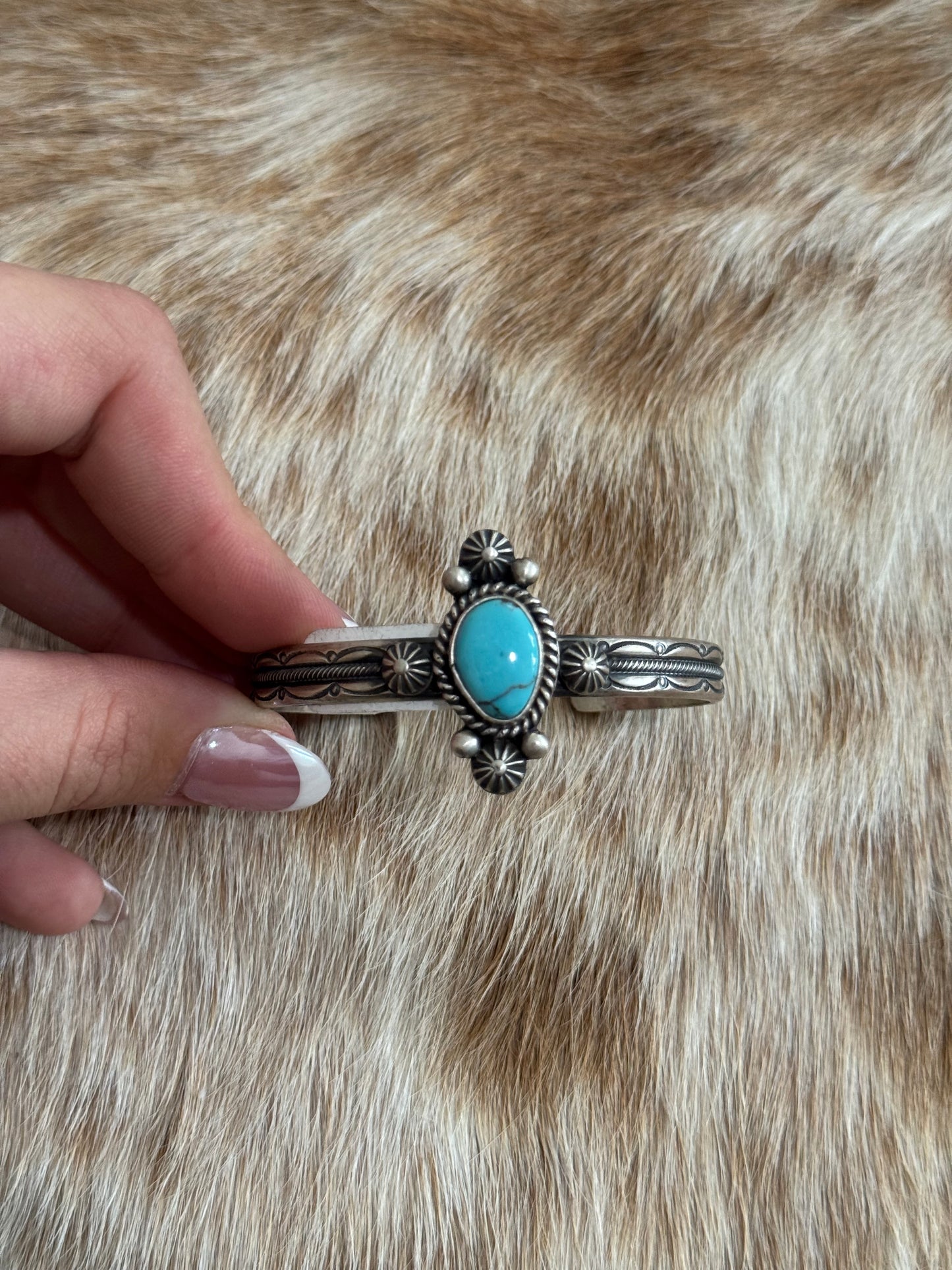 Kingman Turquoise Cuff