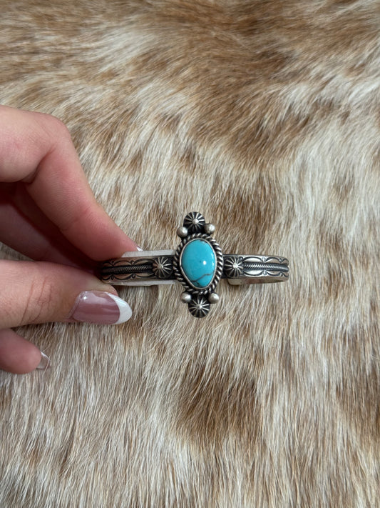 Kingman Turquoise Cuff