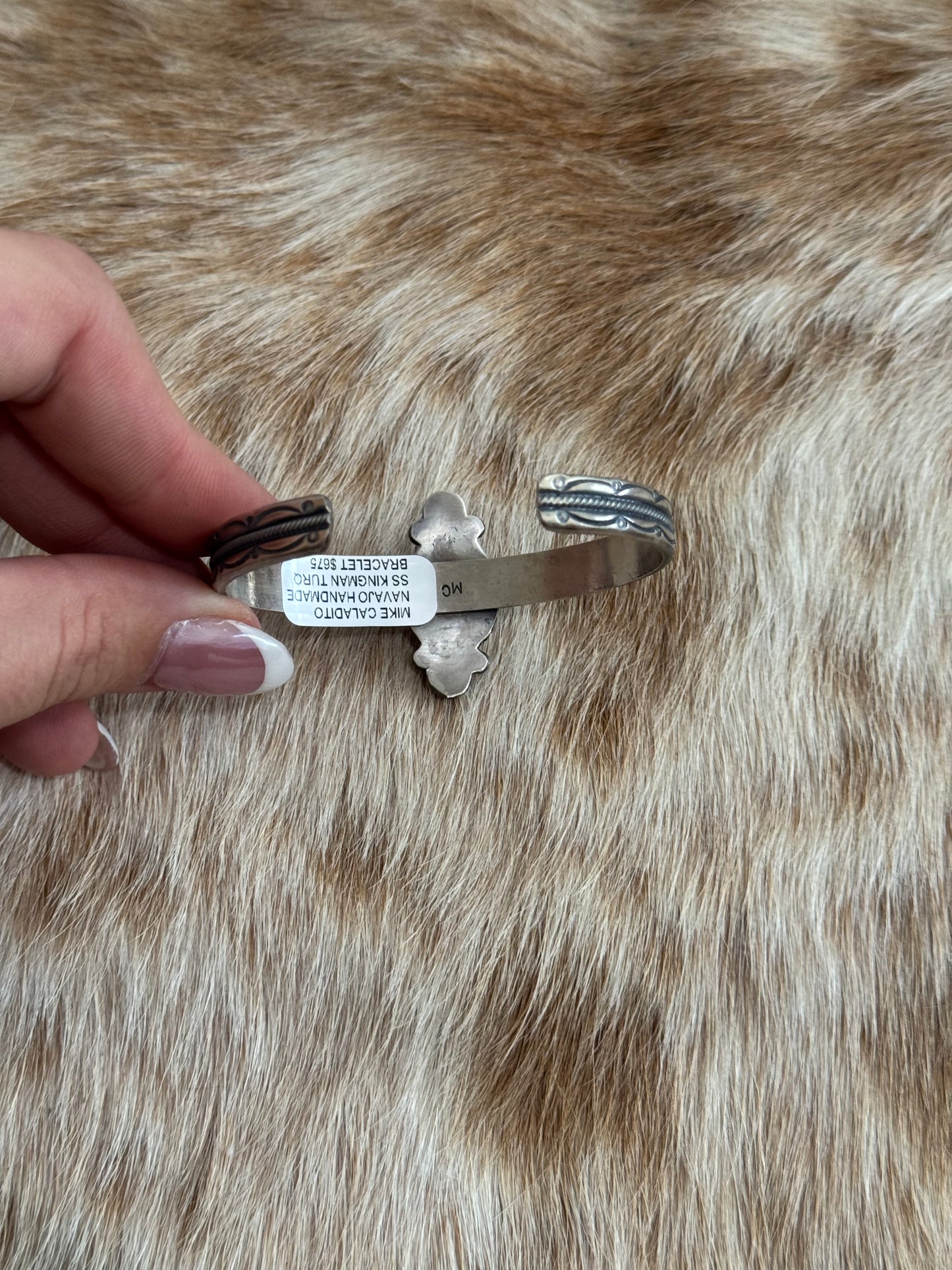 Kingman Turquoise Cuff