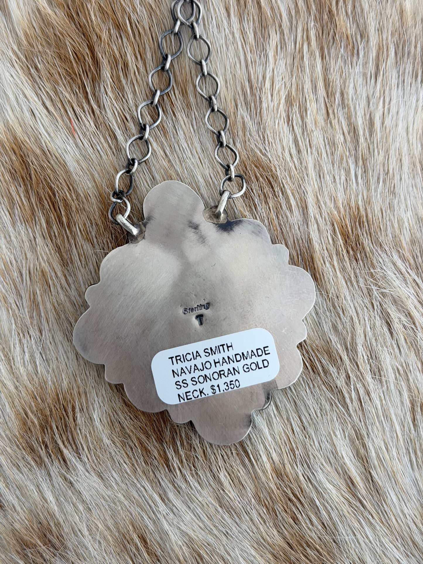 Sonoran Gold Turquoise Cluster Necklace