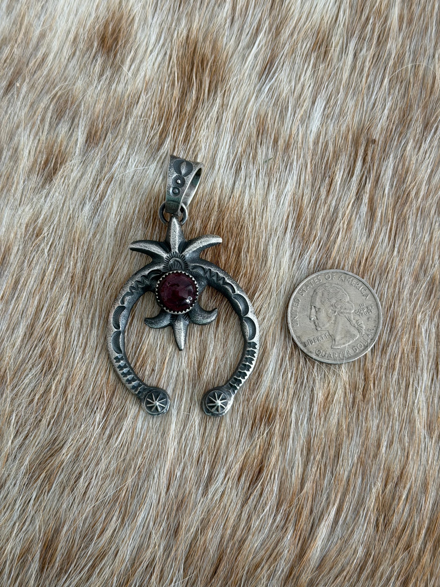 Purple Spiny Naja Pendant