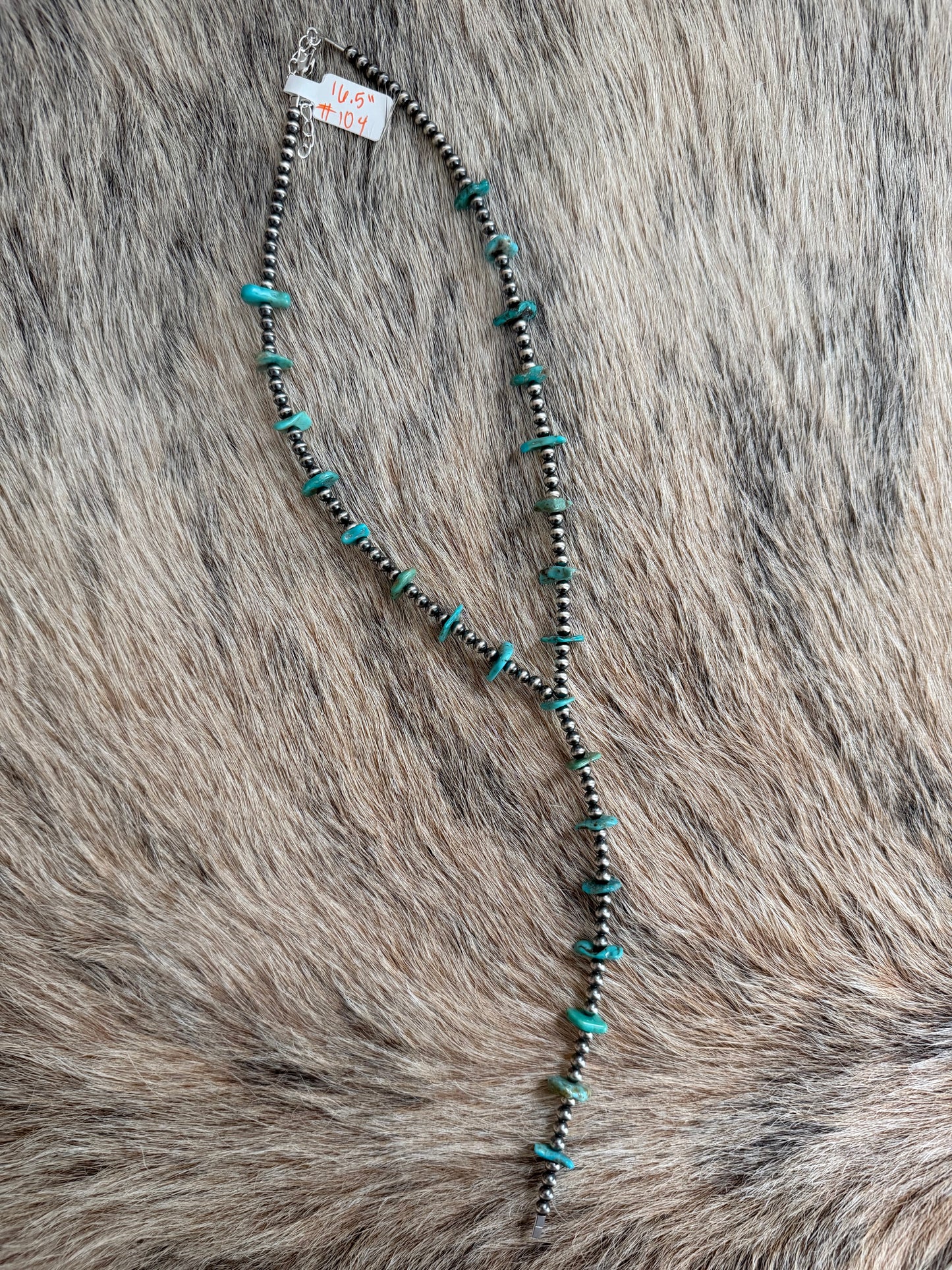 16.5" Turquoise Lariat