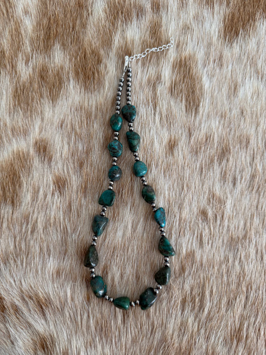 16" Turquoise Necklace
