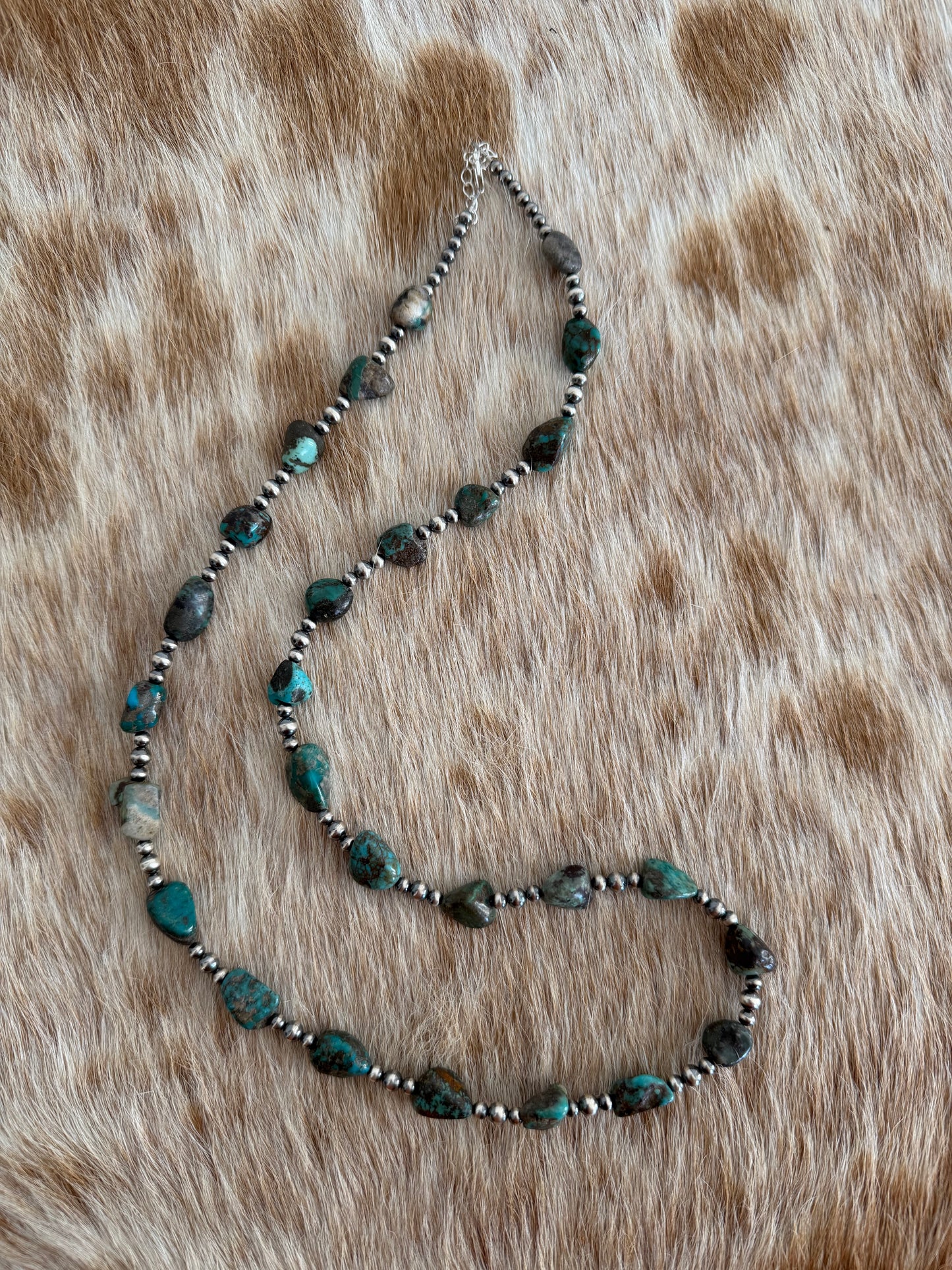 29.25" Turquoise Necklace