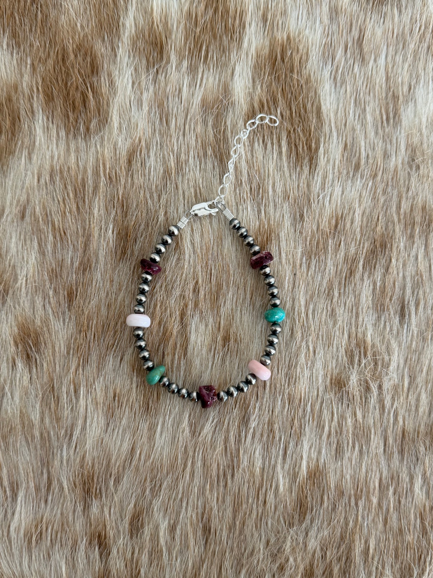 7.25" Multicolor Bracelet