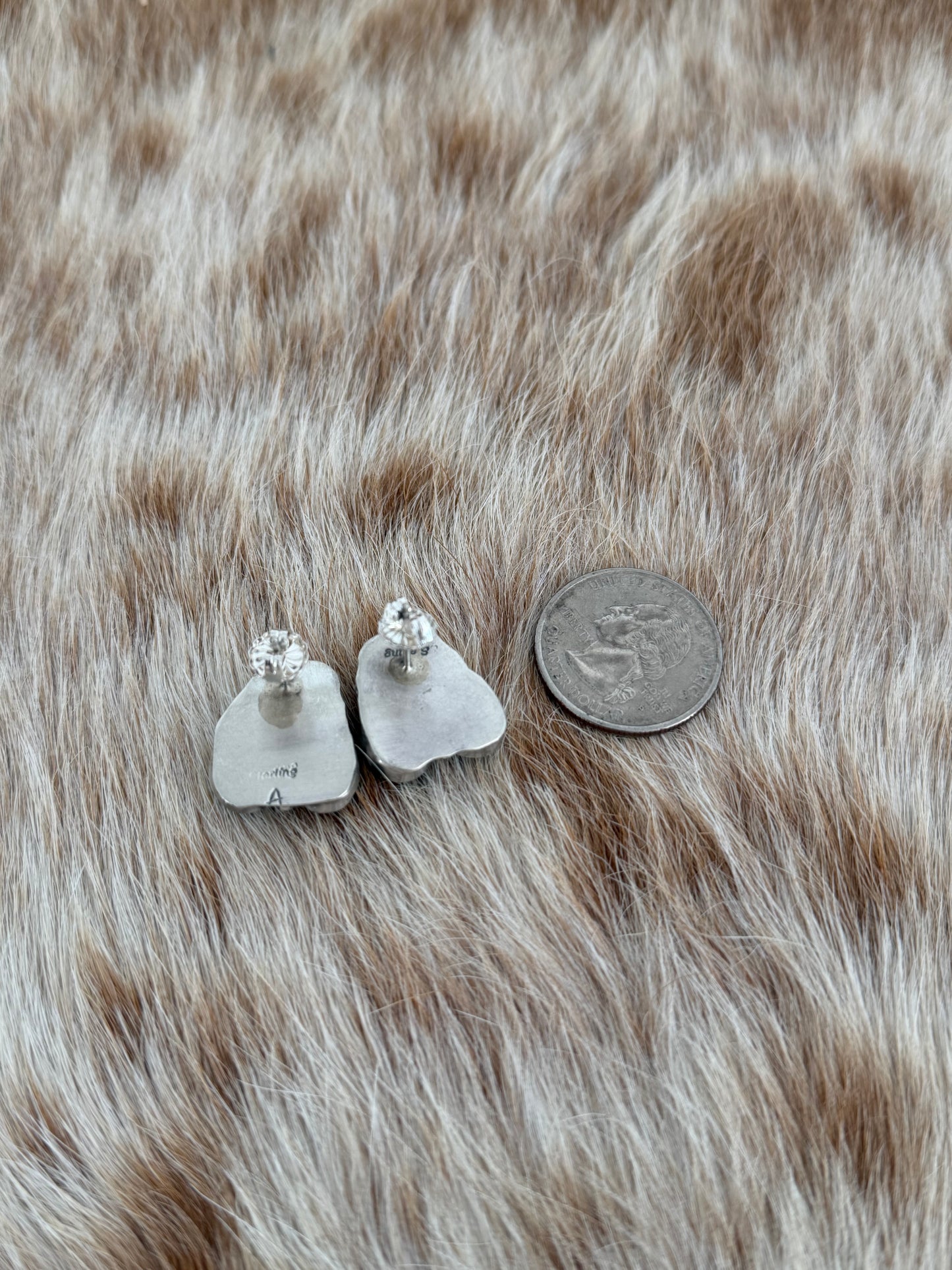 Turquoise Cluster Earrings