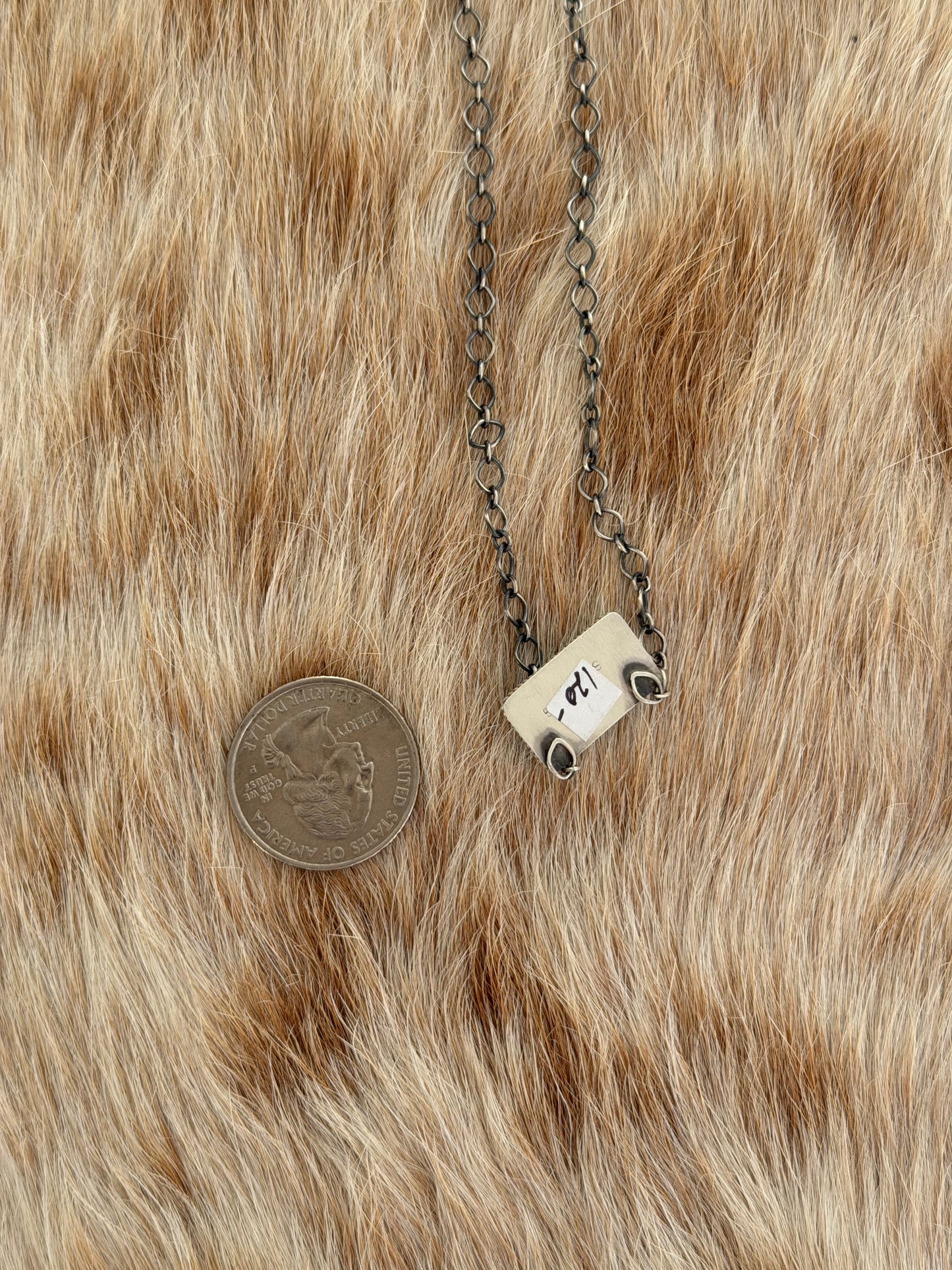 Turquoise Bar Necklace