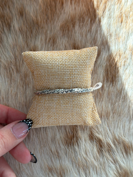 Sterling Silver Stacker Cuff