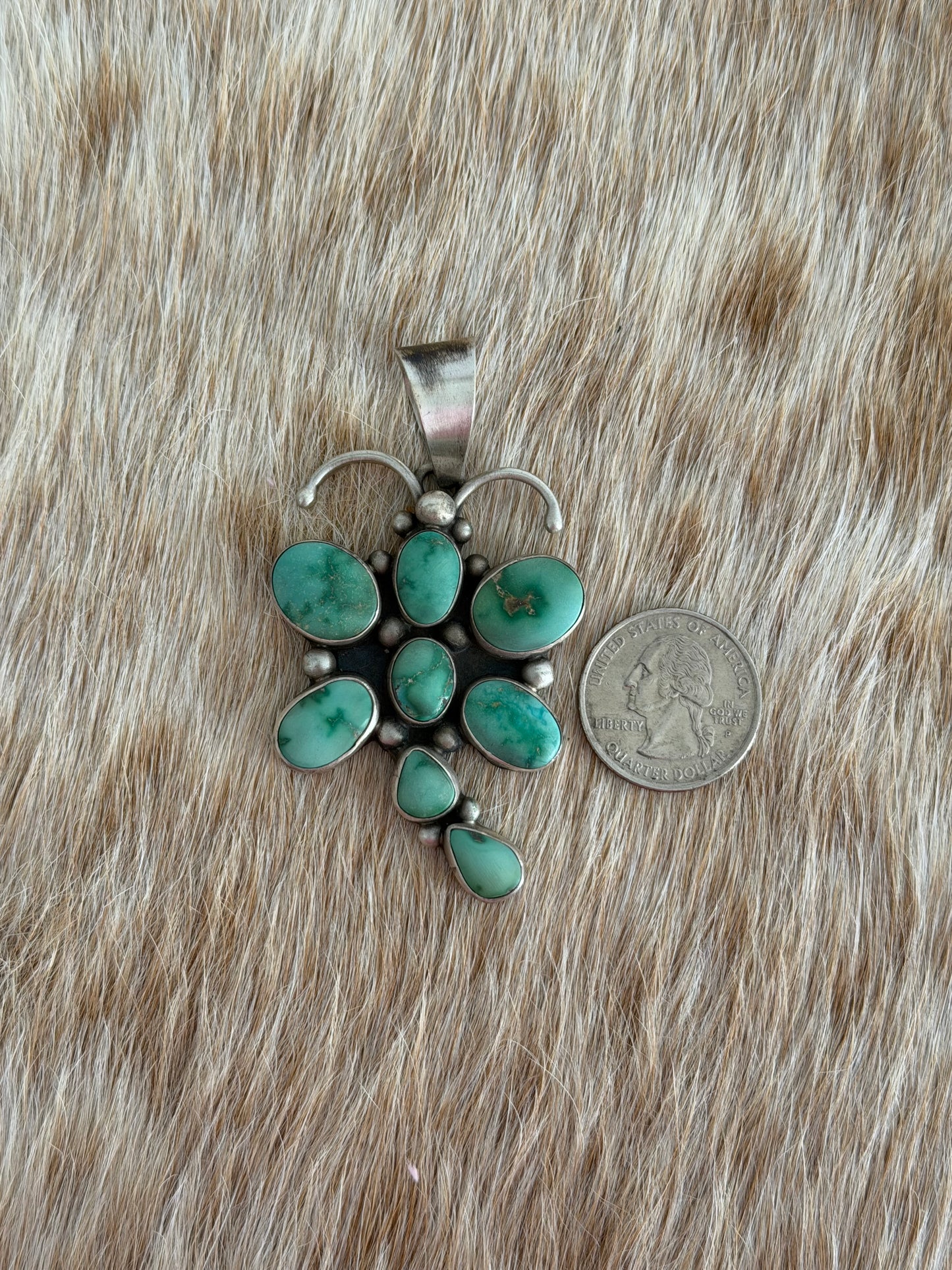 Turquoise Dragonfly Pendant