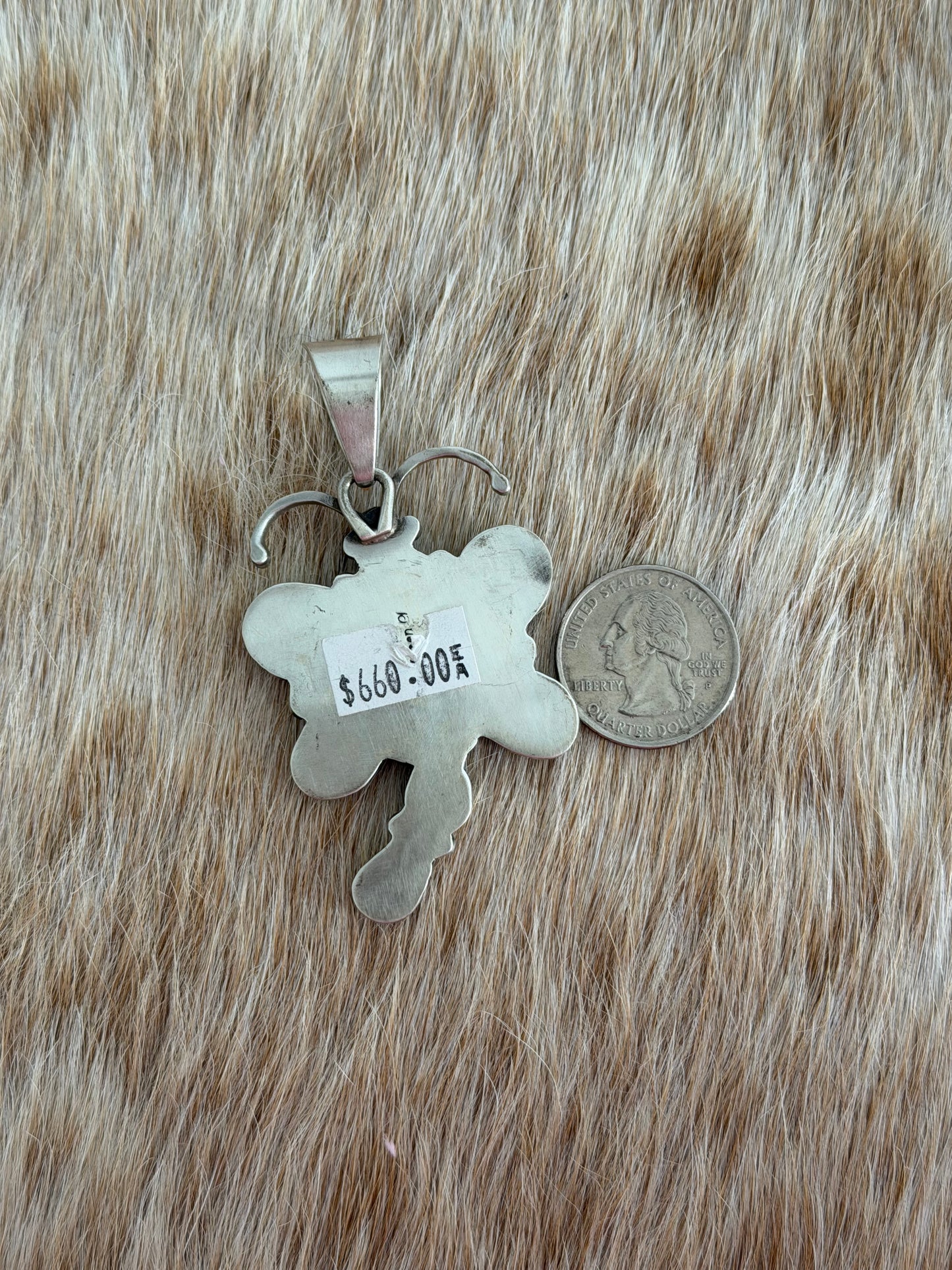 Turquoise Dragonfly Pendant