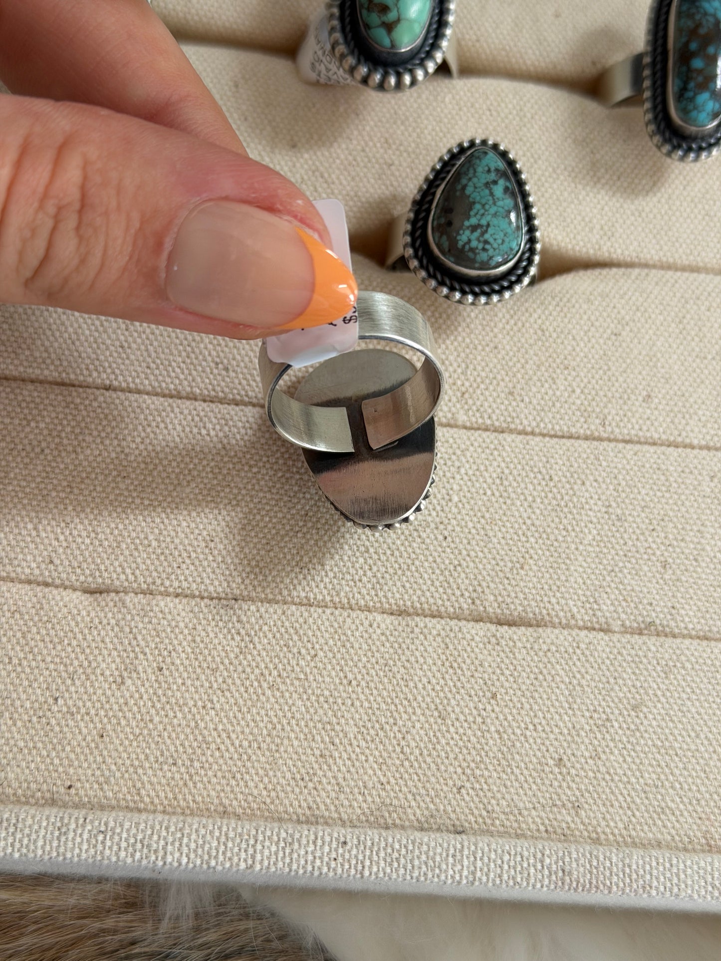 Adjustable Turquoise Ring