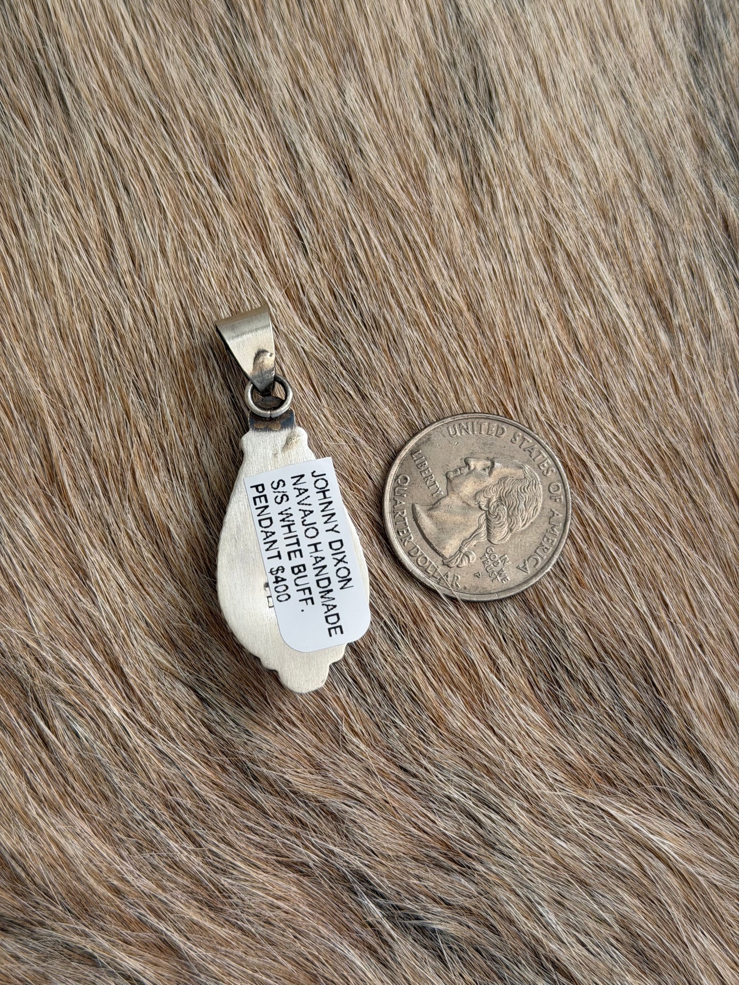 White Buffalo Pendant