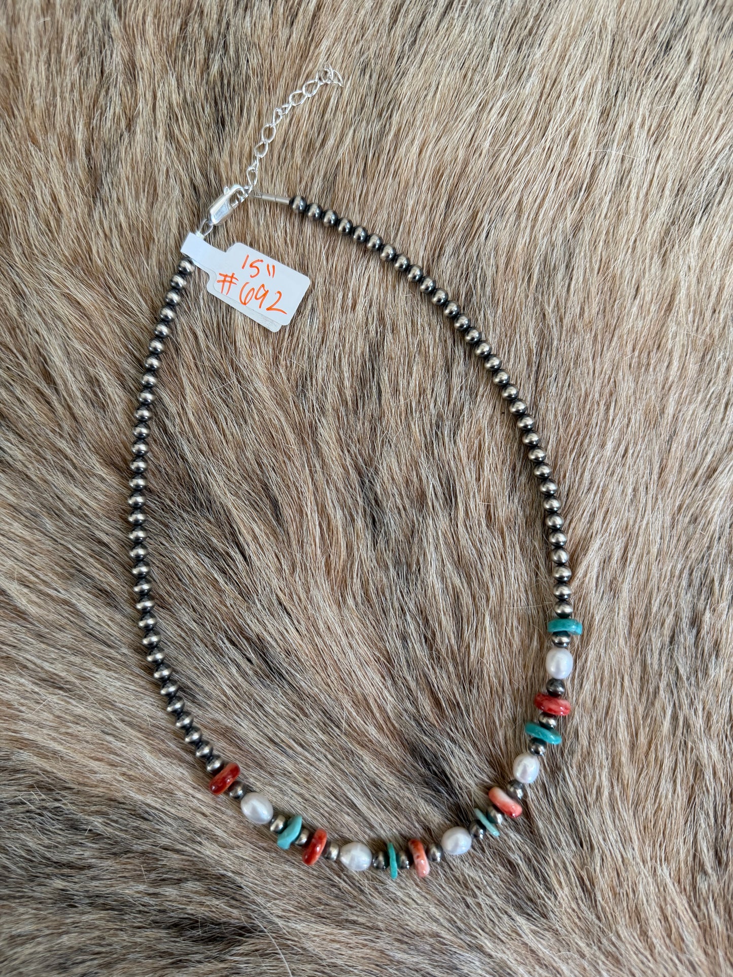 15" 4th of July Necklace