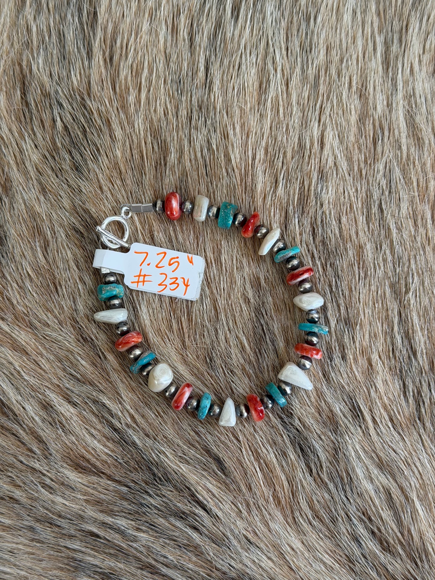 7.25" 4th of July Bracelet