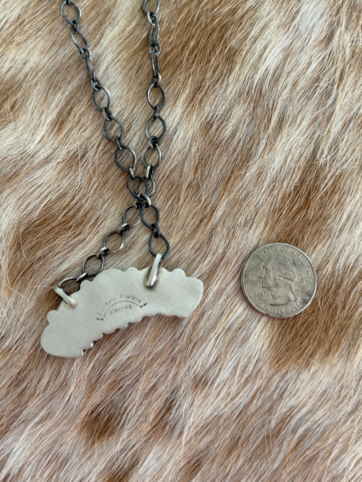 Dry Creek Turquoise Cluster Bar Necklace