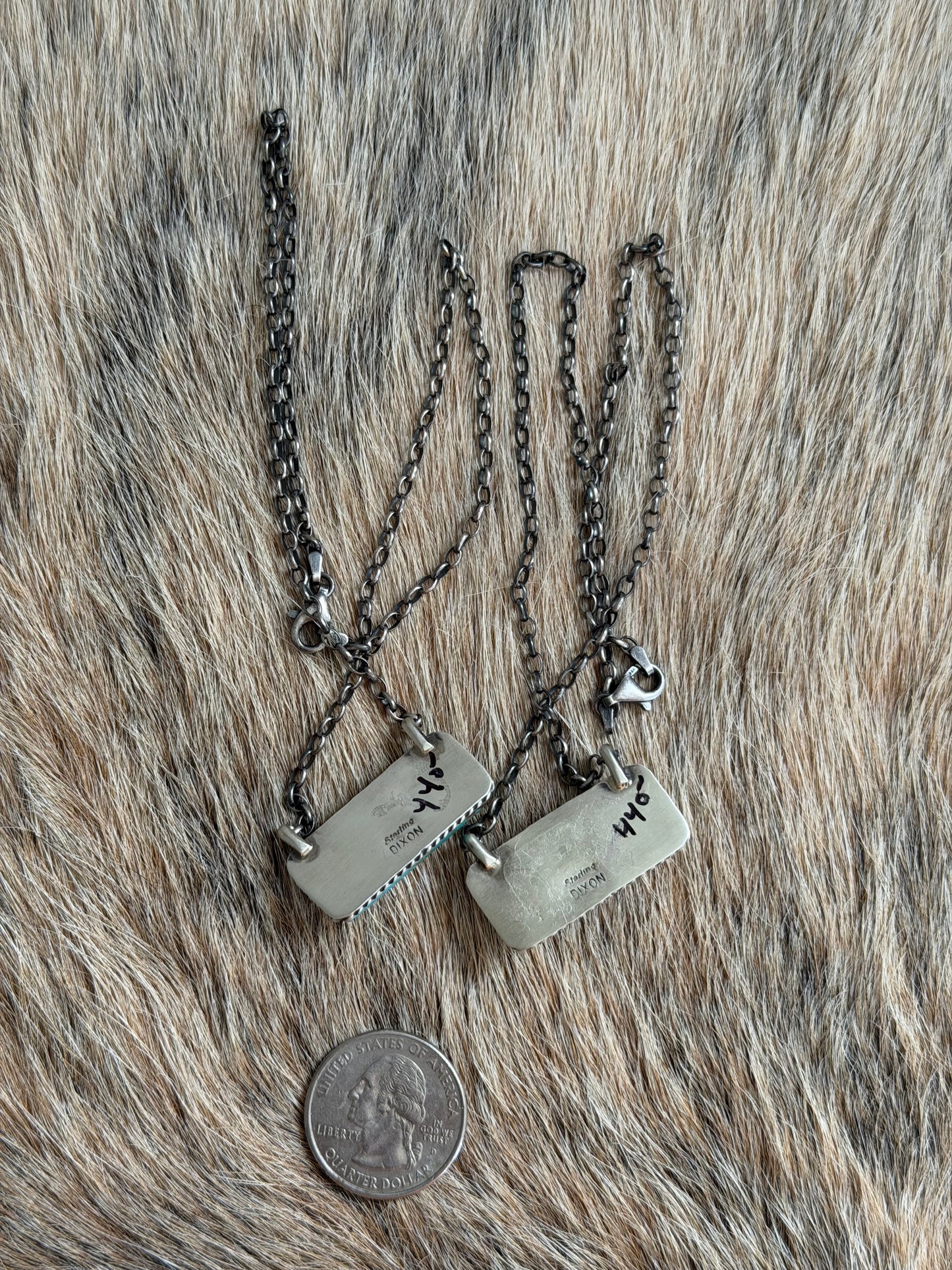 Turquoise Bar Necklace