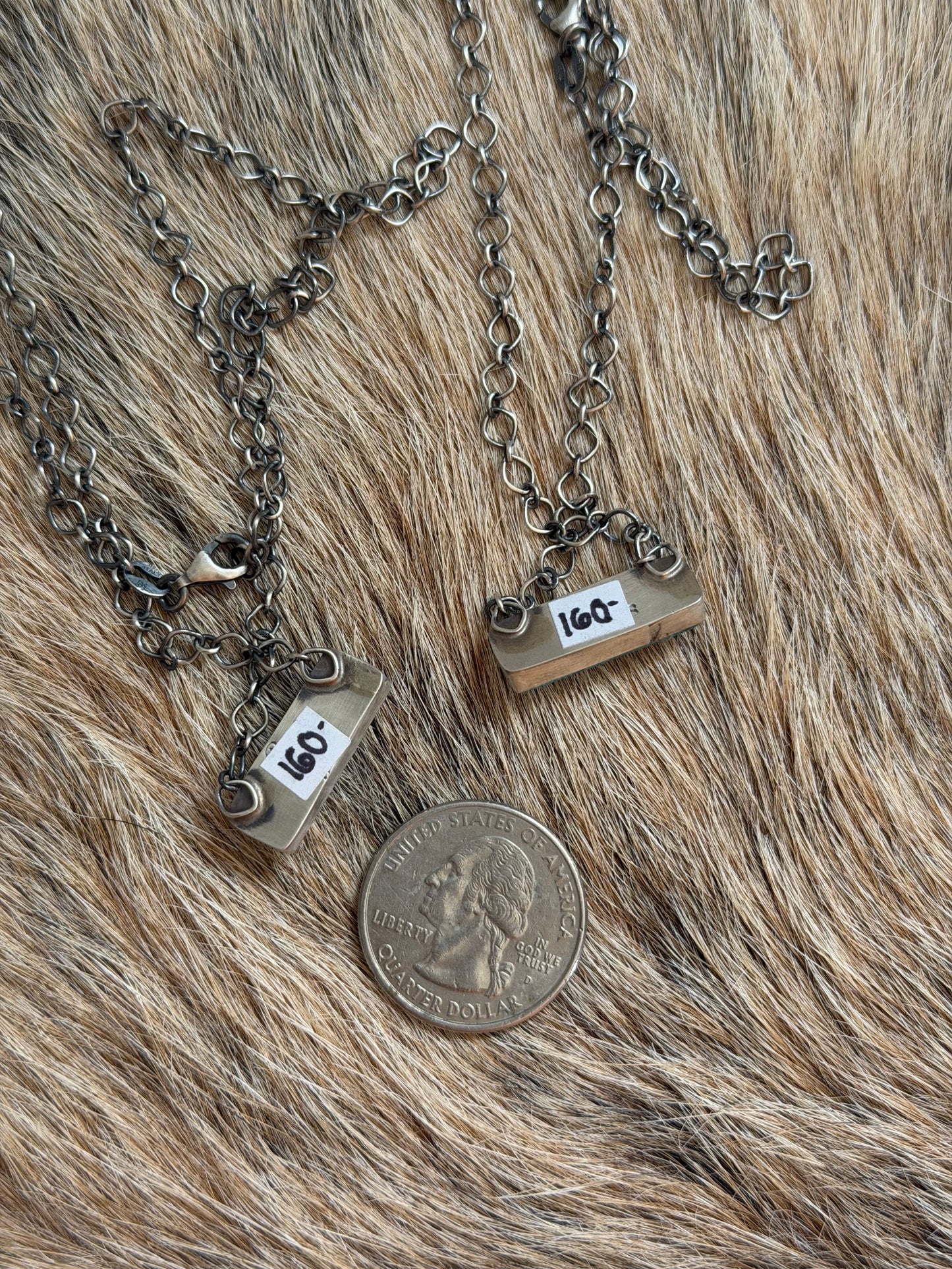 Turquoise Bar Necklace