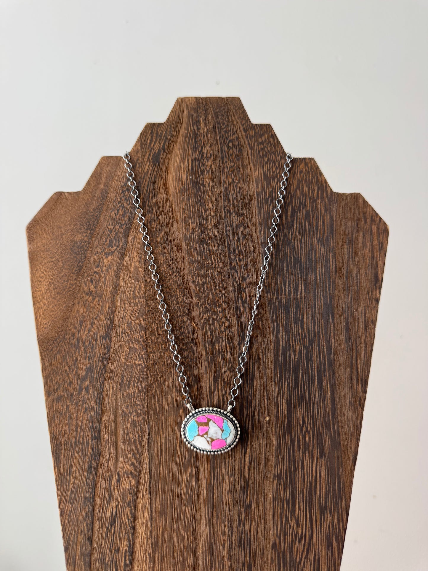 Cotton Candy Bar Necklace