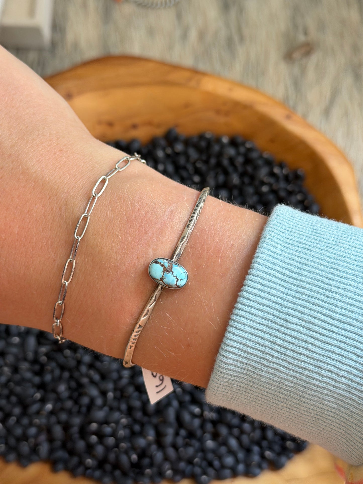 Golden Hills Turquoise Cuff