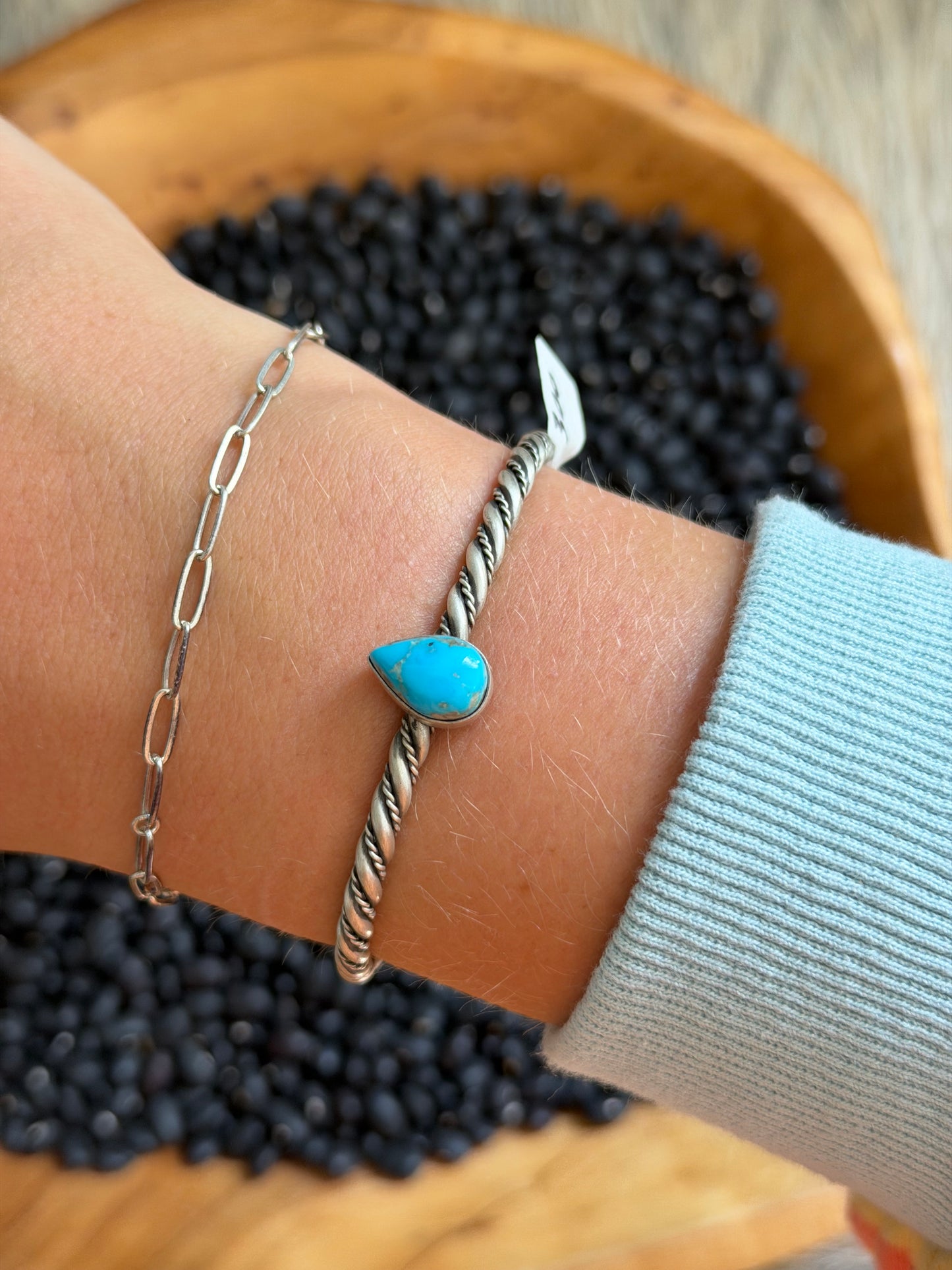 Turquoise Stacker Cuff