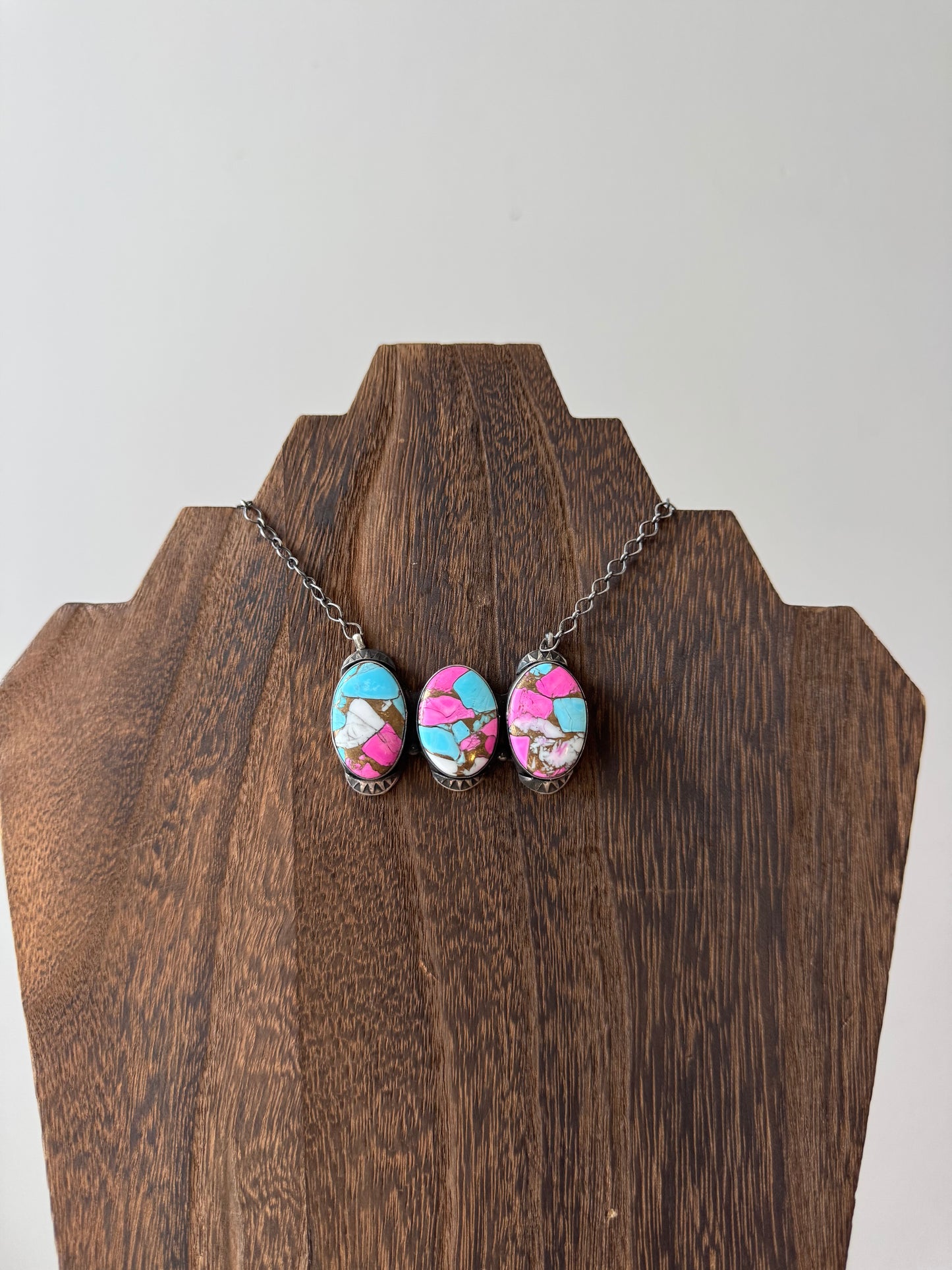 Cotton Candy Bar Necklace