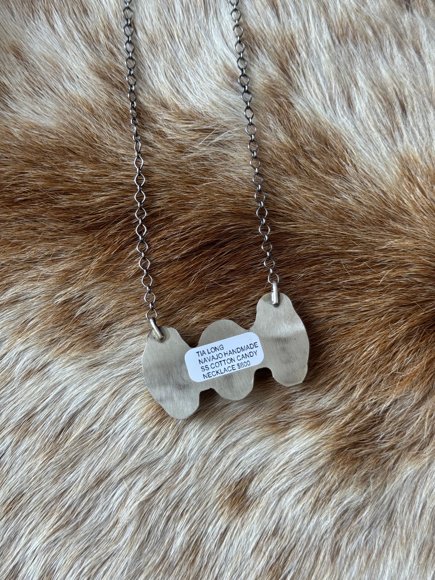 Cotton Candy Bar Necklace