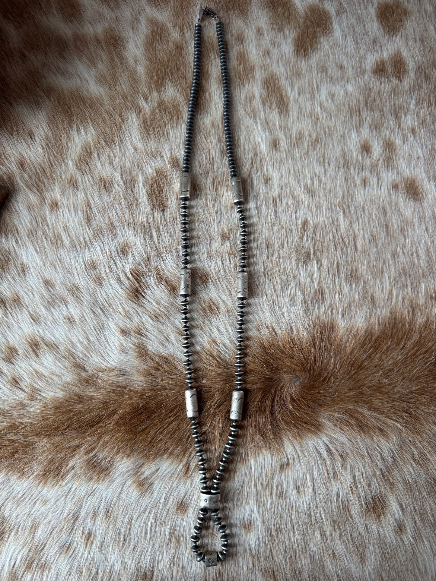 36" Sterling Pearl Necklace