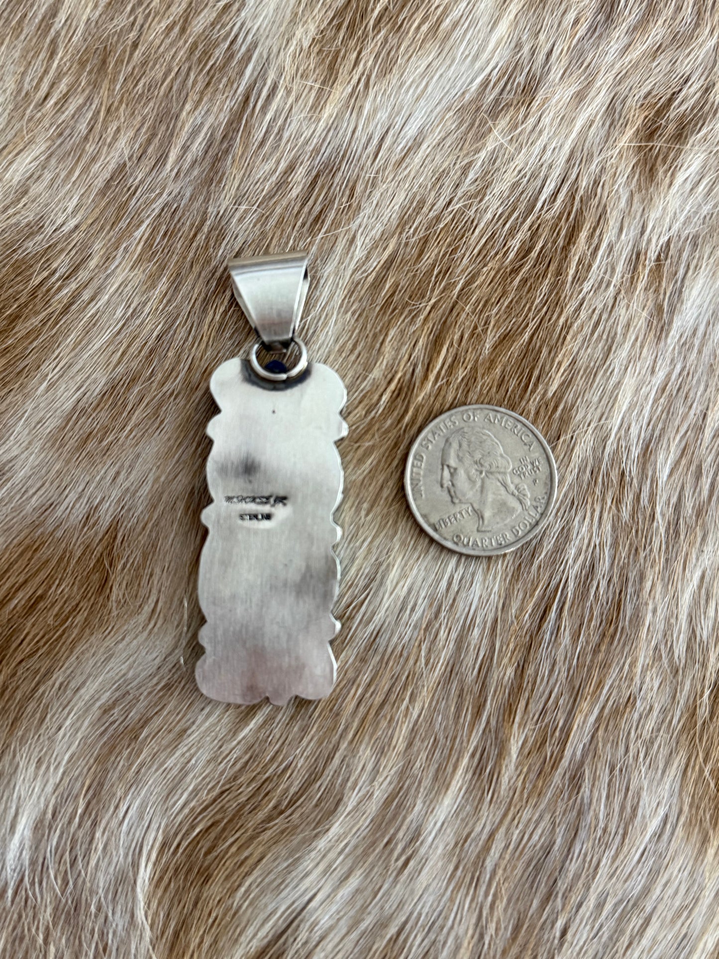 Sonoran Gold Turquoise Cluster Pendant