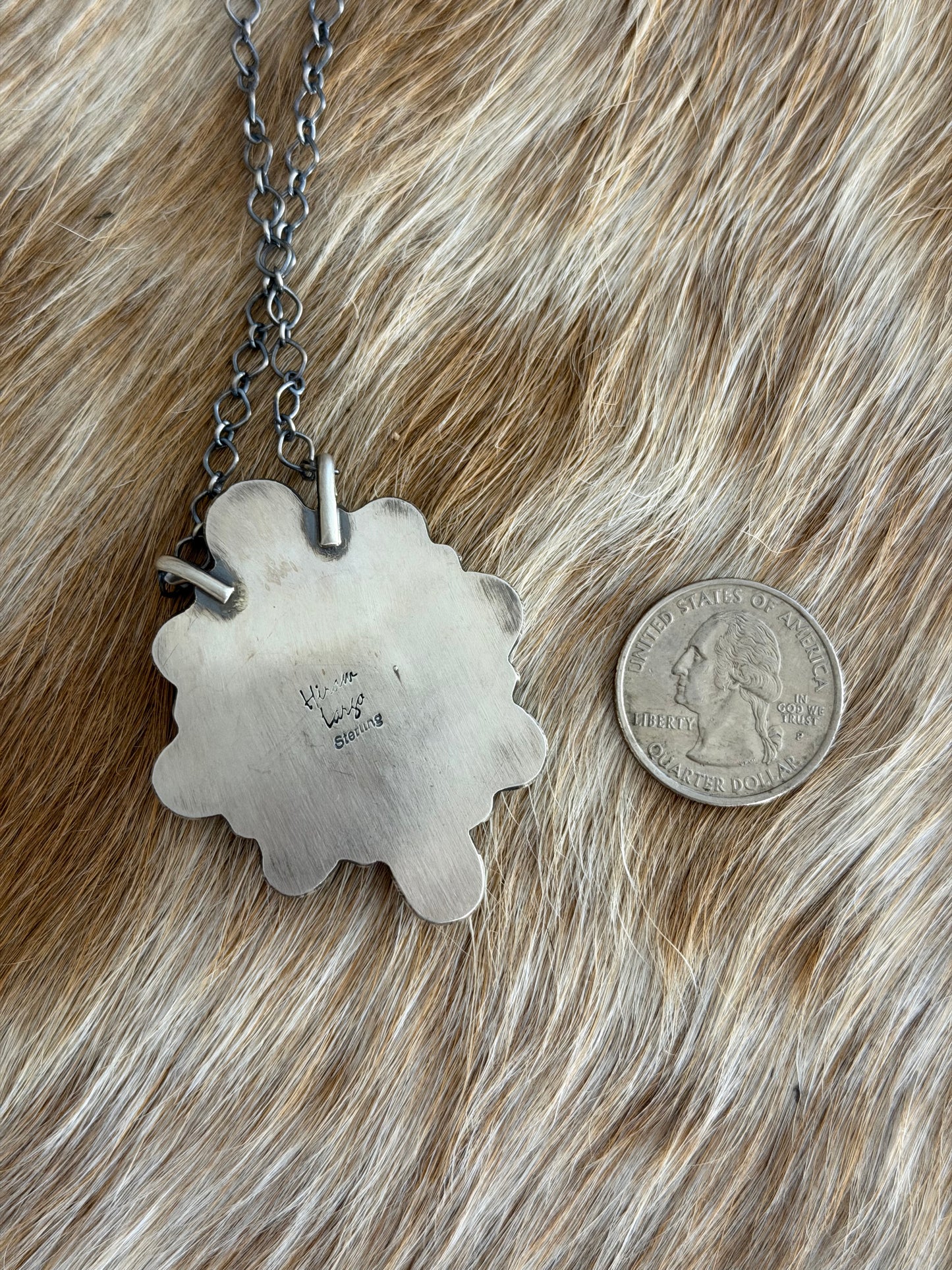 Sonoran Gold Turquoise Cluster Necklace