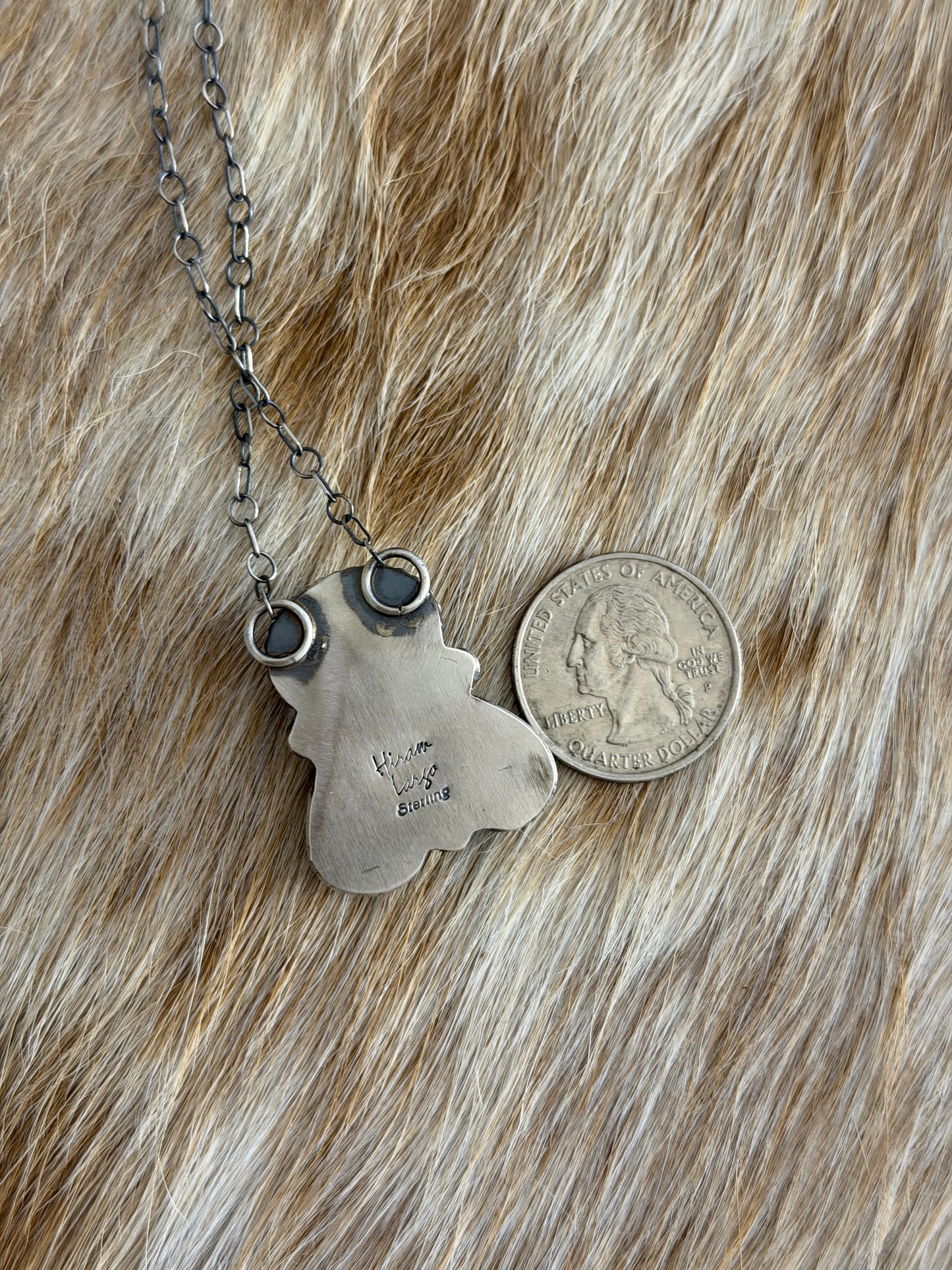 Turquoise Cluster Necklace