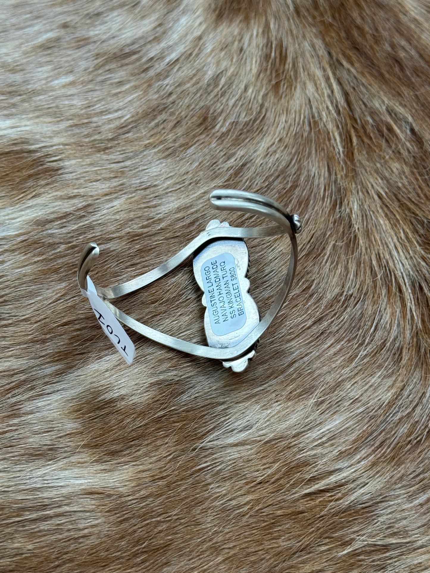 Kingman Turquoise Cluster Cuff