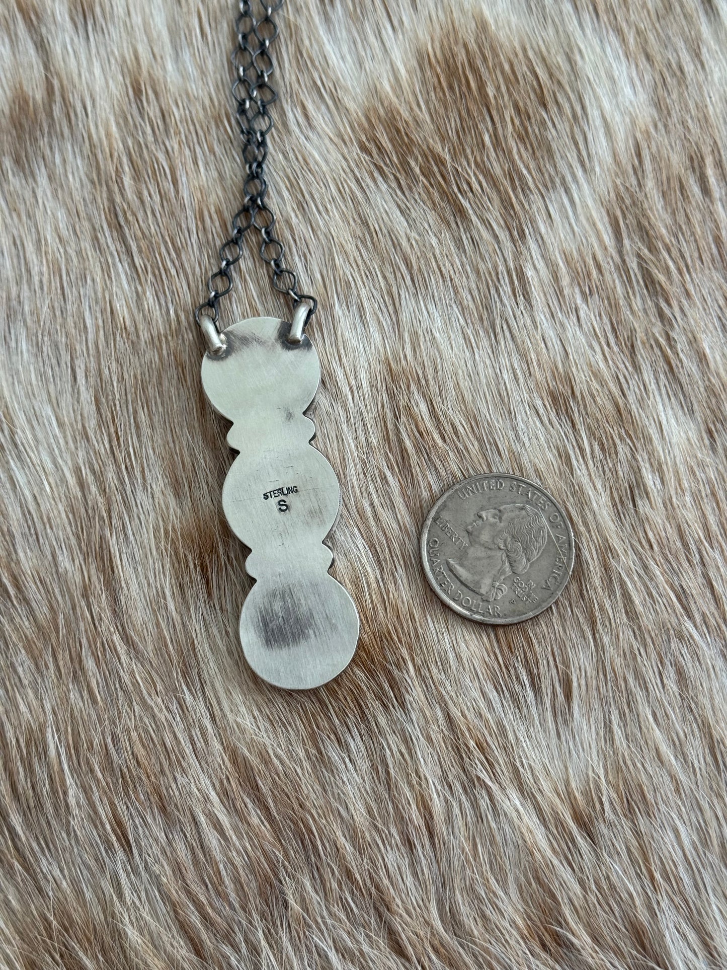 Liberty Coin Cluster Lariat Necklace