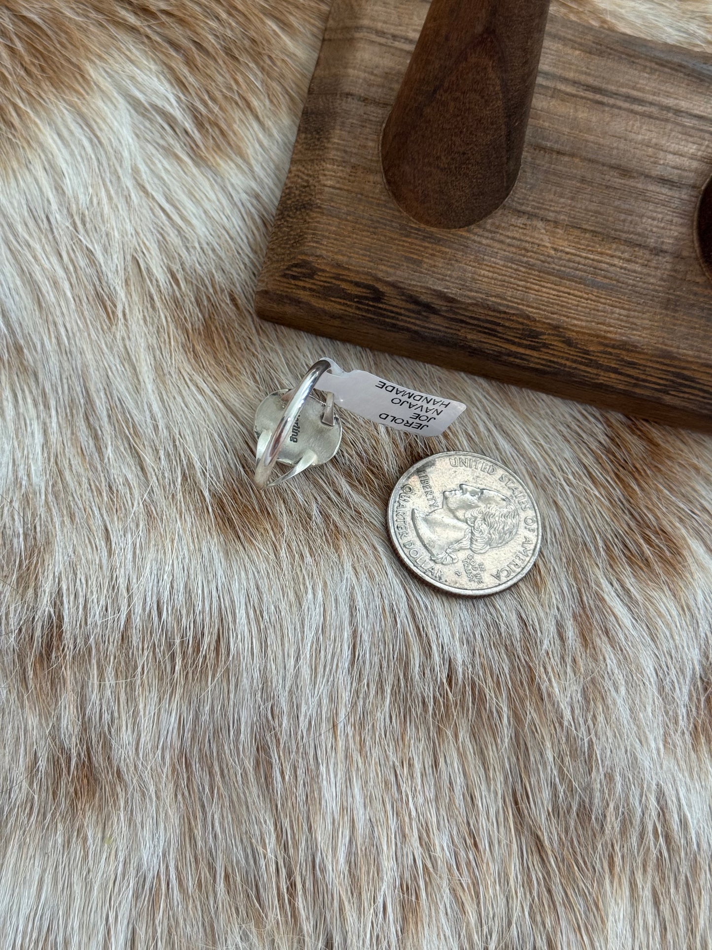 Size 8.75 Sonoran Gold Turquoise Ring