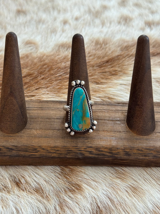 Adjustable Turquoise Ring