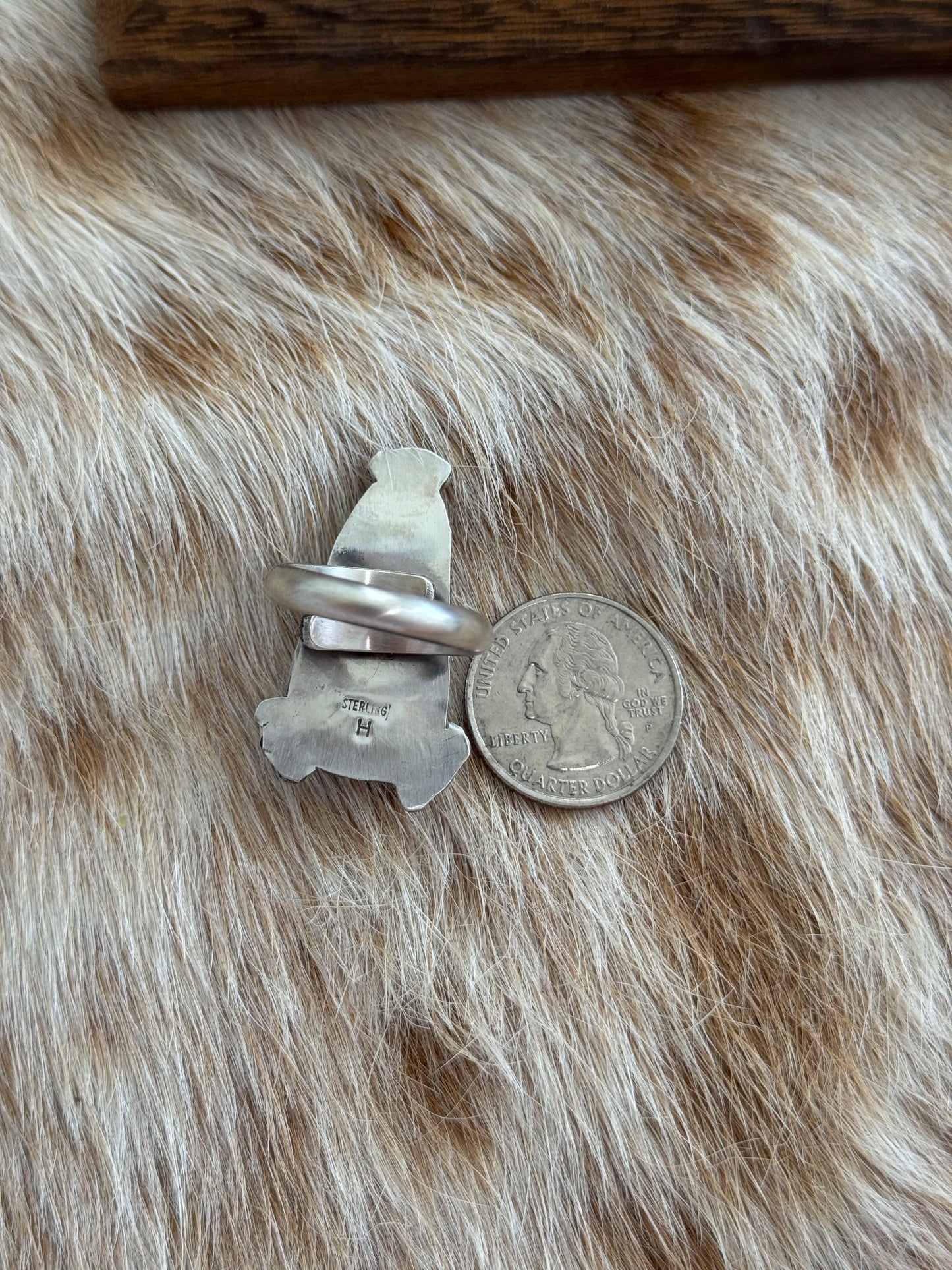 Adjustable Turquoise Ring