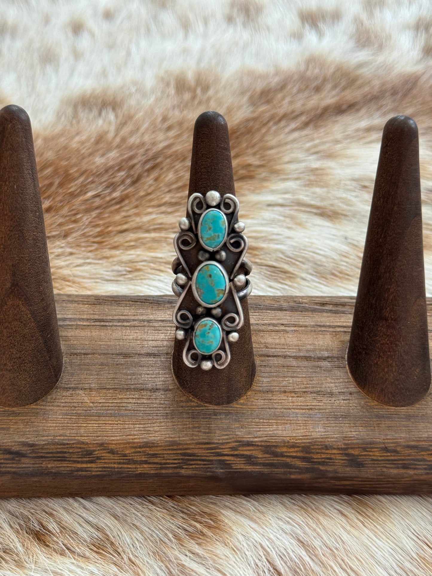 Size 6.5 Turquoise Ring