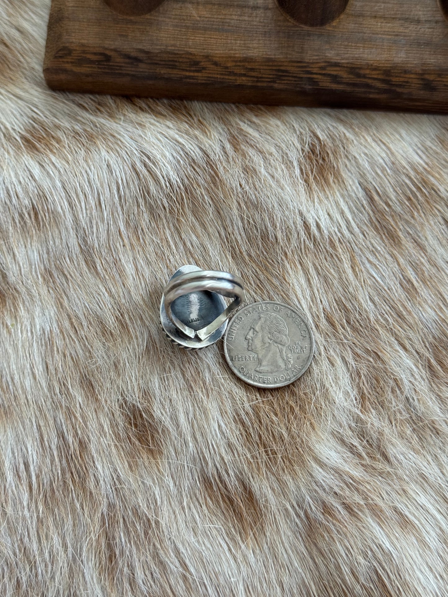 Size 7 Turquoise Ring