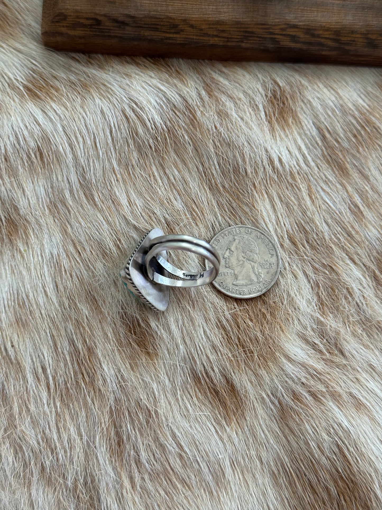 Size 9.5 Turquoise Ring