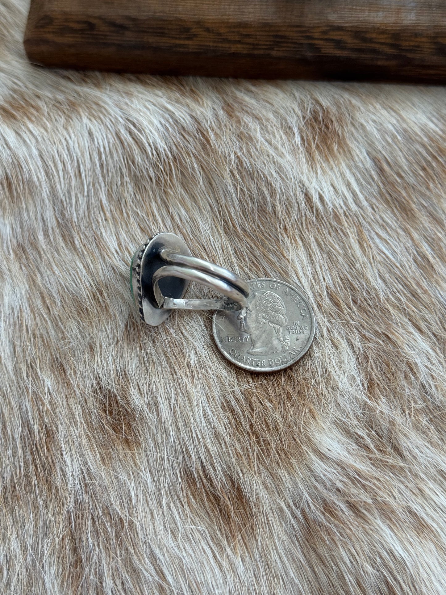 Size 8.5 Turquoise Ring