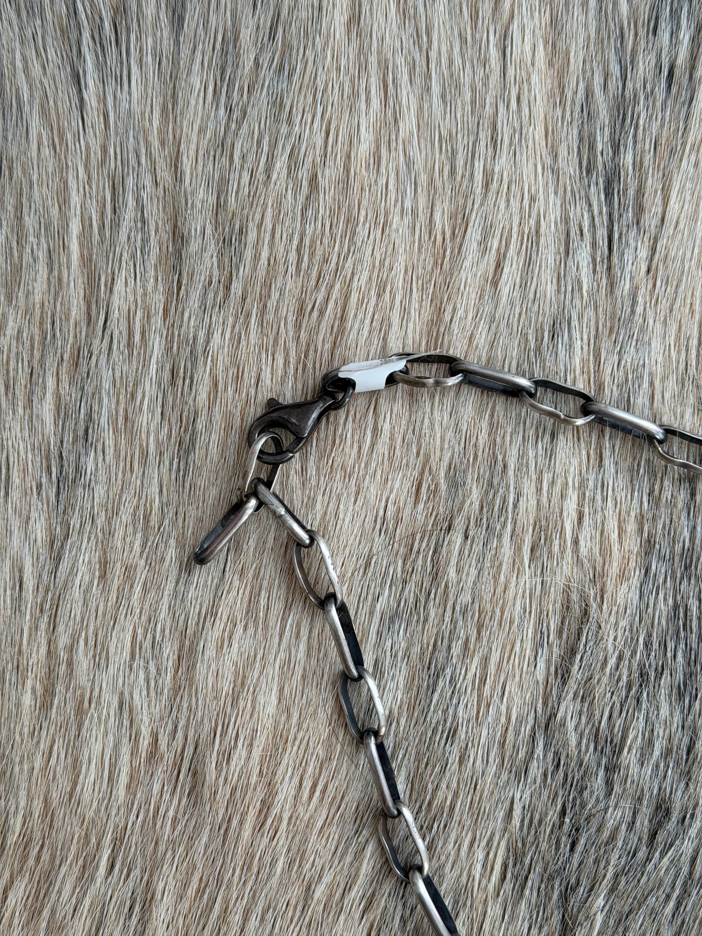 Handmade Sterling Silver Paperclip Chain