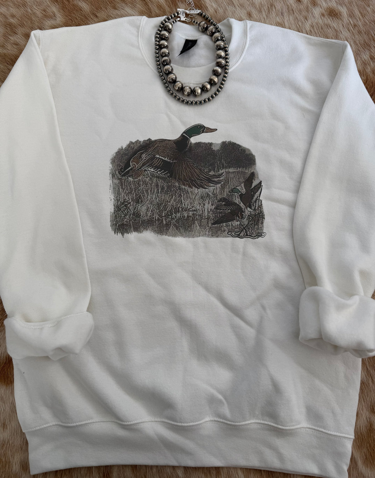 Mallard Flying Crewneck