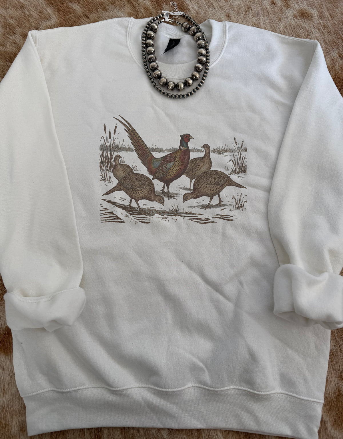 Pheasant Hunting Crewneck
