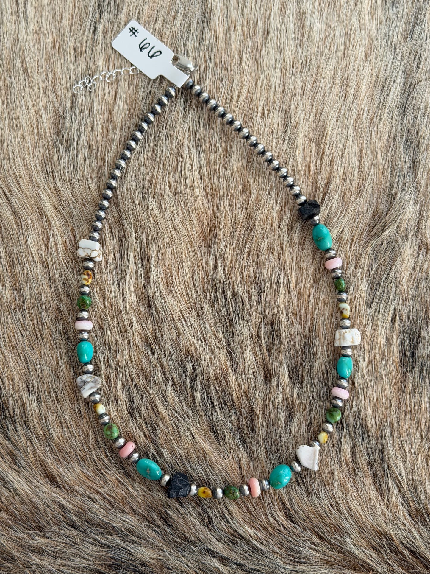 15" 4mm Multicolor Necklace